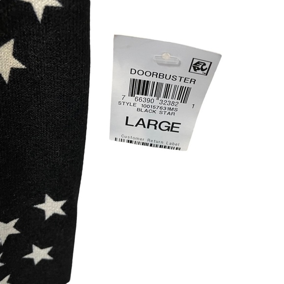 Charter Club Macy's Butter Soft Sleep Shirt Black Star XS New - Picture 5 of 7